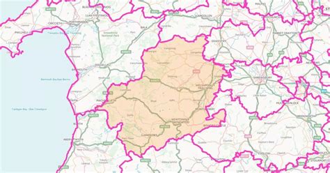 Who are the candidates standing in Montgomeryshire in the General ...