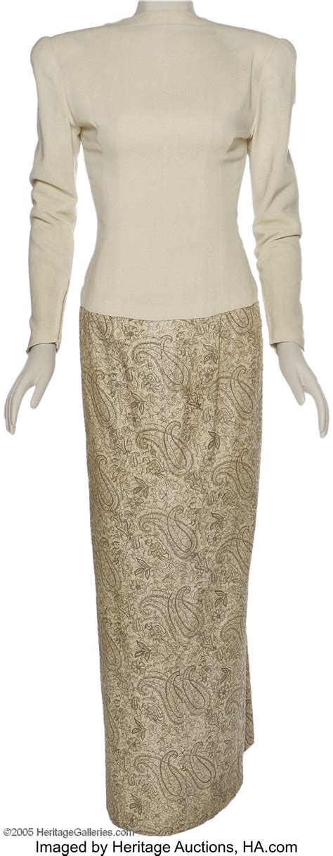 Here's Looking At... Ingrid Bergman's Dress From "Casablanca" Later | Lot #23222 | Heritage Auctions