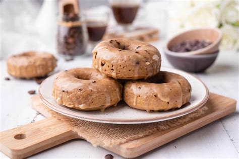 Baked Coffee Donuts - Foods Guy