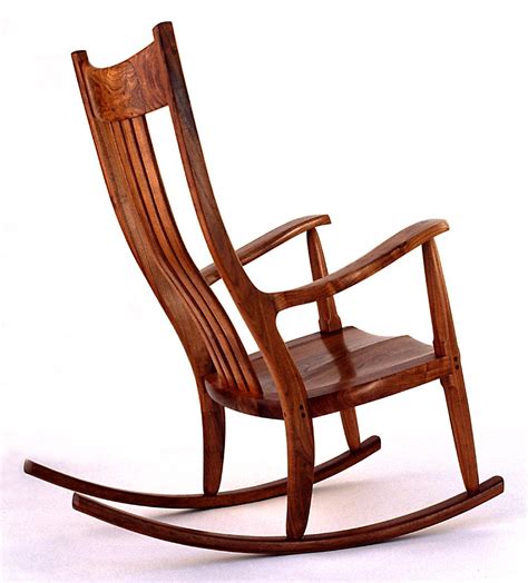 Wooden Rocking Chair - Home Design Elements