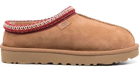 UGG Tasman Regenerate Slippers in Brown | Lyst