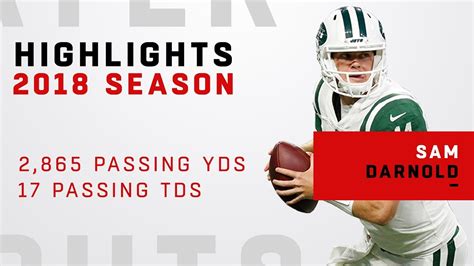 Sam Darnold's FULL Rookie Highlights in 2018! - YouTube