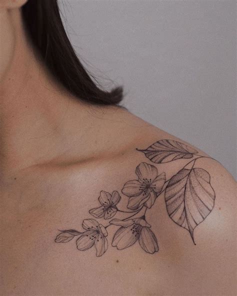 55 Cool Jasmine Flower Tattoo Ideas [2024 Inspiration Guide] | Flower tattoo shoulder, Jasmine ...