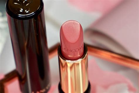 Lancôme L'Absolu Rouge Lipstick 06 Rose Nu Review | Beautytijd