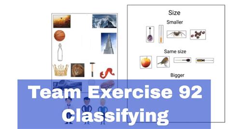 Creative Thinking Exercises - Classifying