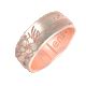 Etched Coastal - Hibiscus Beach - Unicorn/Rose Gold | Enso Rings