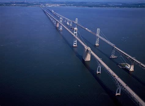 Chesapeake Bay Bridge, Maryland City, US - Longest Bridge in the World (09/10) - CivilDigital