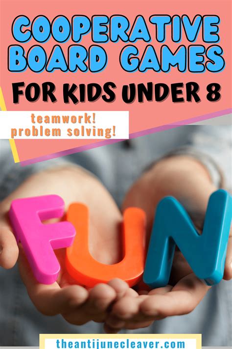 7 Cooperative Board Games for Kids Under 8 | Haus of Boys