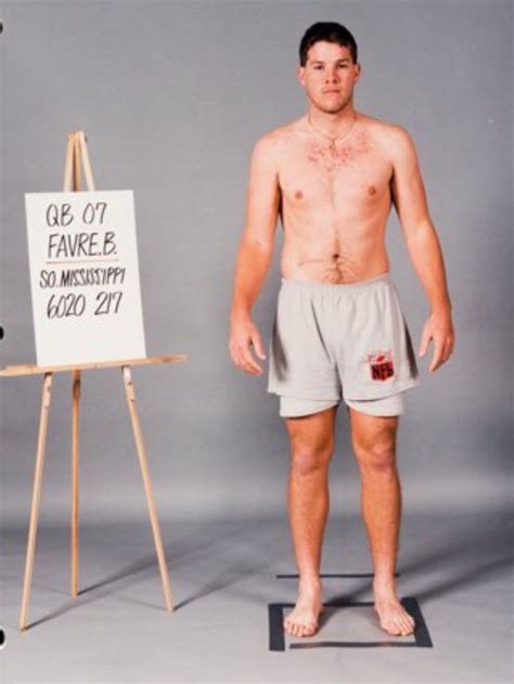 Brett Favre 1991 NFL Draft Combine Picture | Darren Rovell | Scoopnest