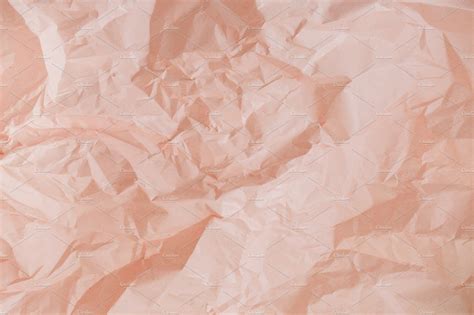 Crumpled peachy paper texture | Crumpled paper background, Crumpled ...