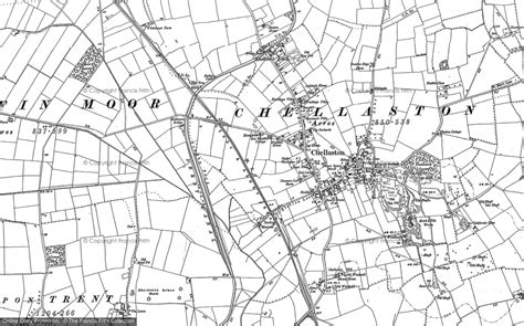 Historic Ordnance Survey Map of Chellaston, 1881 - 1899