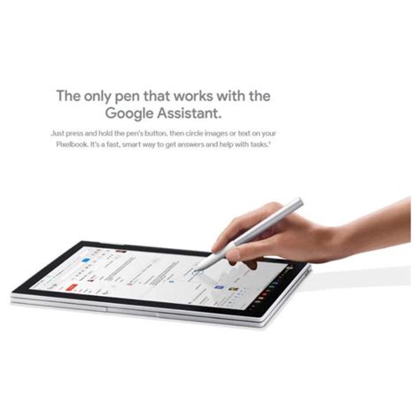 Buy Google Pixelbook Pen Silver GA00209 – Price, Specifications & Features | Sharaf DG