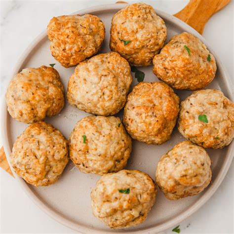 Air Fryer Chicken Meatballs - cheapchickenrecipes.com