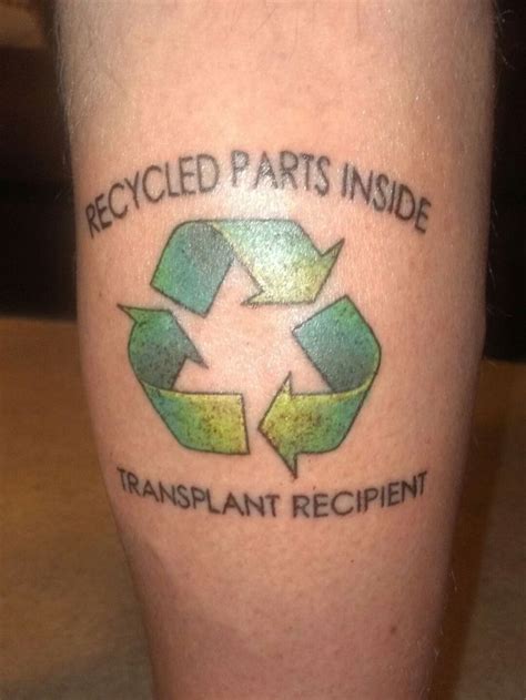 Liver Transplant Scar Tattoo