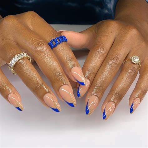 Royal Blue Nail Tips