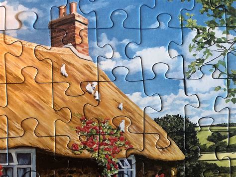 Chez Maximka: The Country Cottage 100-piece jigsaw puzzle from Ravensburger (review + giveaway E ...