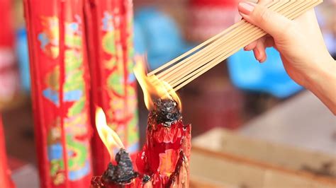 Incense Sticks Burning 2019903 Stock Video at Vecteezy