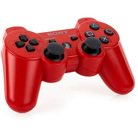 Sony DualShock 3 Wireless Controller, Red (PS3) - Walmart.com - Walmart.com