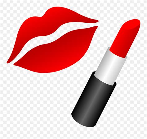 Red Lipstick Clipart - Png Download (#5545832) - PinClipart