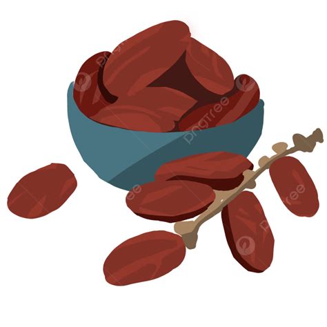 A Bowl Of Dates, Dates, Fasting, Ramadan PNG Transparent Clipart Image ...