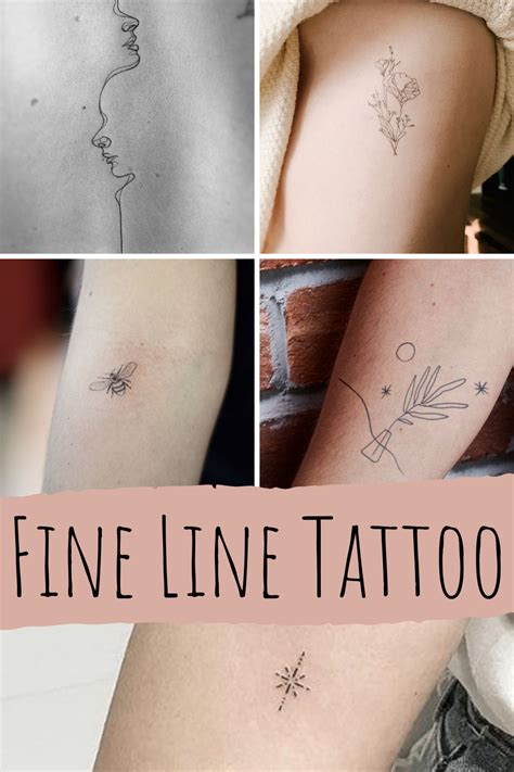 Fine Line Tattoo Defined - TattooGlee Thin Line Tattoos, Simple Line Tattoo, One Line Tattoo ...