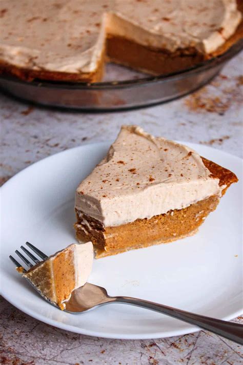 Double Layer Pumpkin Pie - Simply Scrumptious