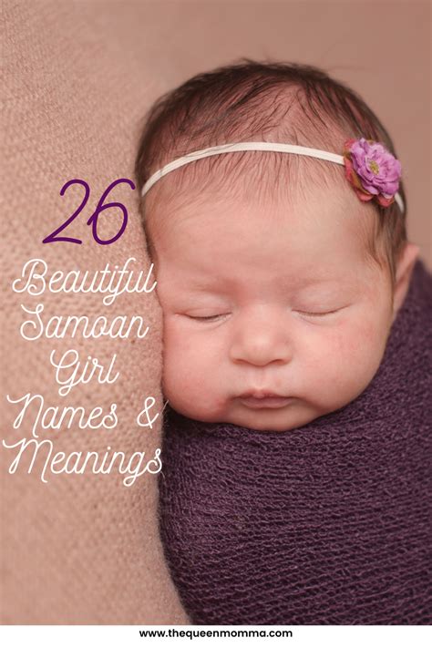 If you’re looking for the perfect name for your baby girl, Samoan Girl Names are innately ...