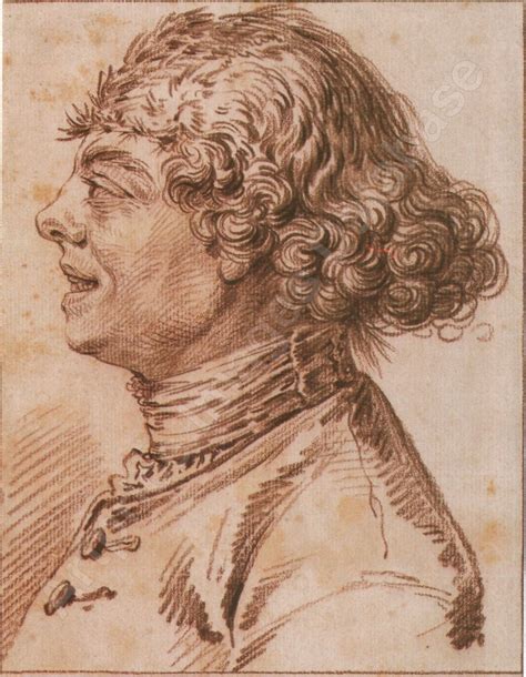 Portrait de Jean-François Rameau, le "neveu de Rameau" par Jean-Georges Wille - XVIIIe siècle ...