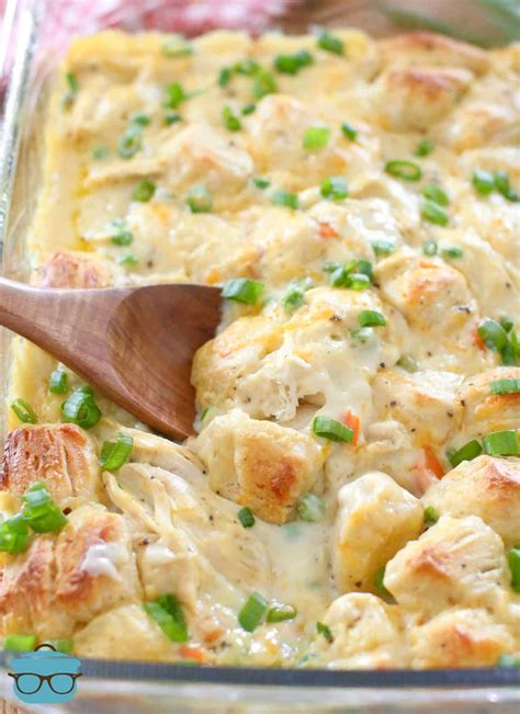 Chicken and Biscuits Casserole (+Video) - The Country Cook