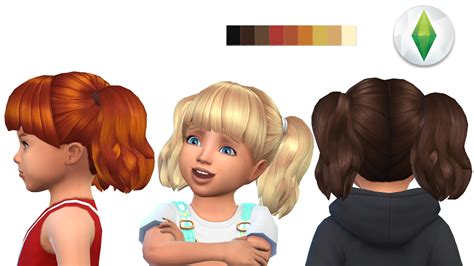 Sims 4 Maxis Match Child Hair