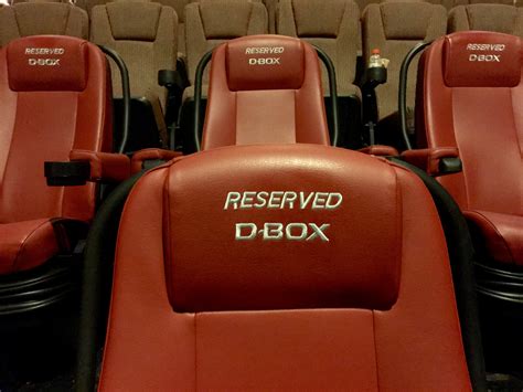 My D-Box Seat Experience • World Of Geek Stuff