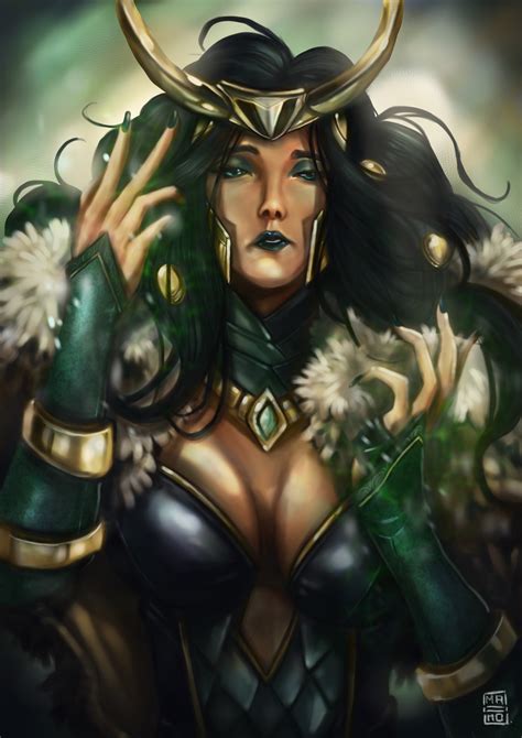 Lady Loki Fan Art - Game Wireless