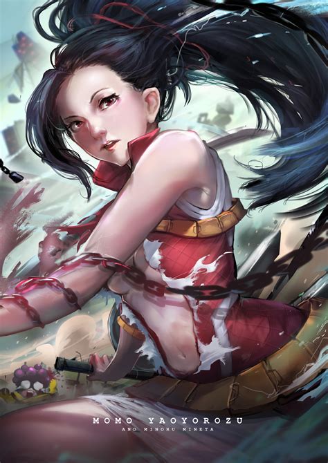 Yaoyorozu Momo Fanart - img-i