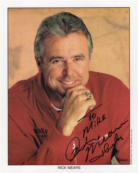 RICK MEARS HAND SIGNED 8x10 COLOR PHOTO INDY 500 LEGEND TO MIKE | Autographia