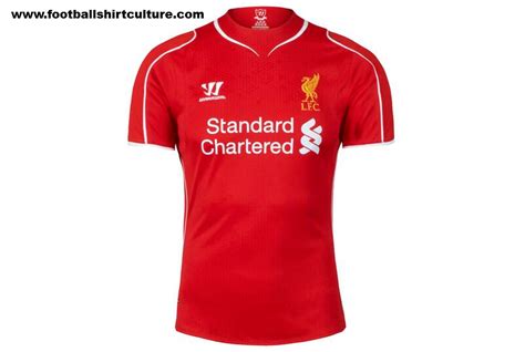 Liverpool 14/15 Warrior Home Football Kit - Football Shirt Culture - Latest Football Kit News ...