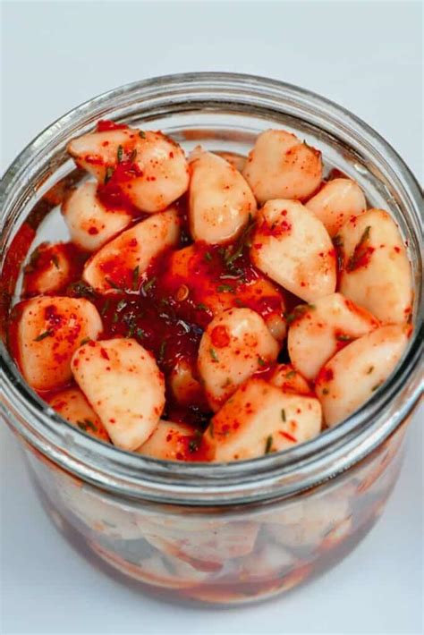 How to Make Pickled Garlic (Plain and TikTok Spicy Pickled Garlic)