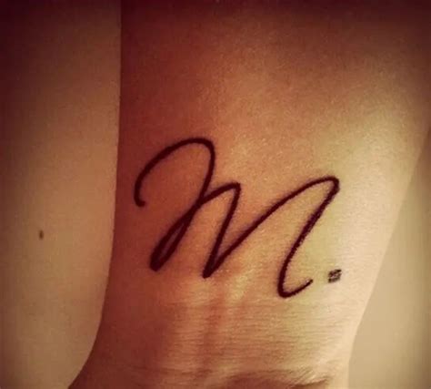 20 Stylish M Letter Tattoo Designs And Ideas 2021! in 2021 | Tattoo lettering, Word tattoos ...