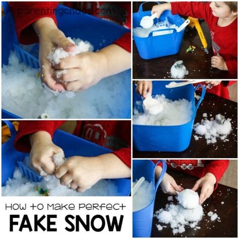 How to Make Perfect Fake Snow