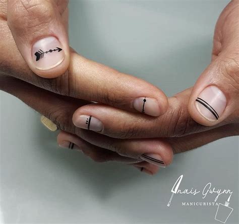 Masculine nail art | Mens nails, Minimalist nails, Minimal nails art