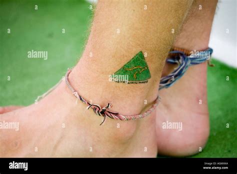 Australian Made Symbol Tattoo Stock Photo - Alamy