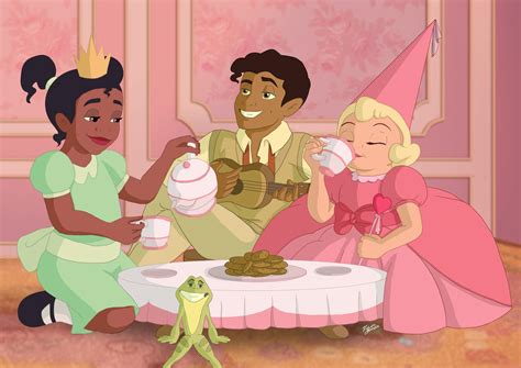 Baby Tiana, Naveen and Lottie by Pridipdiyoren on DeviantArt