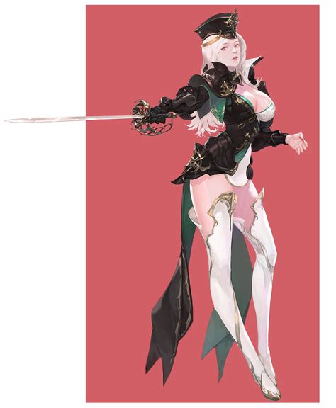 " rapier" by gidon son Female Character Design, Character Design References, Character Drawing ...