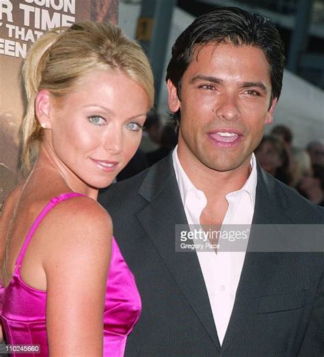 Kelly Ripa and Mark Consuelos during "The Great Raid" New York City ...