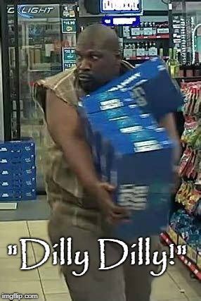 Guy steals 5 cases of Bud Light at once. Wonder what was going through is mind... - Imgflip