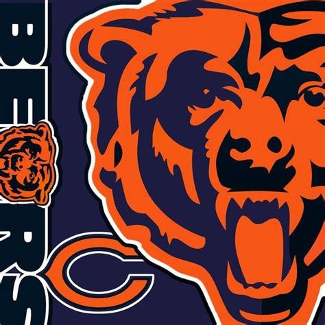 Chicago Bears Painting in 2020 | Bear paintings, Chicago bears ...