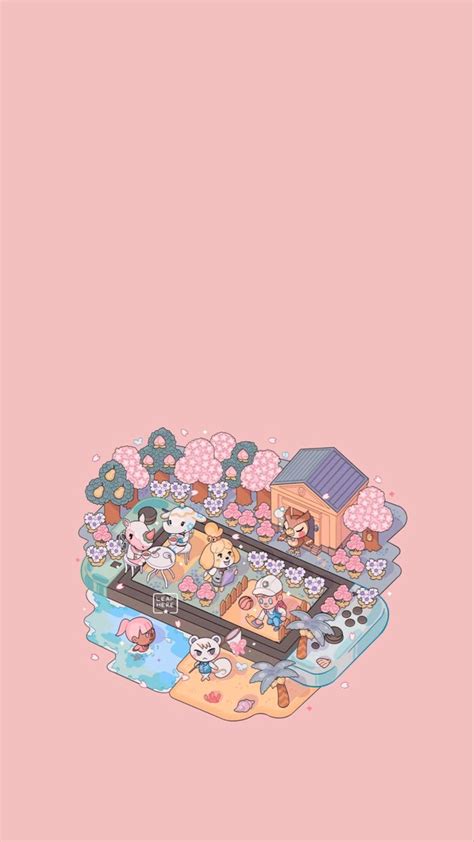 Animal Crossing Cute Aesthetic Wallpaper | Animal crossing fan art, Animal crossing characters ...