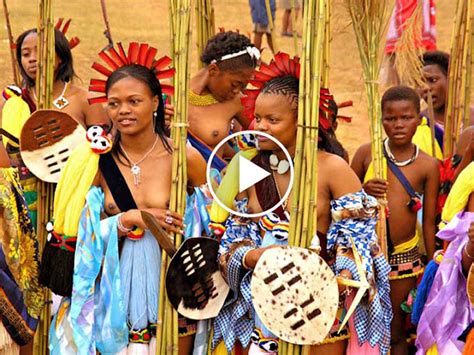 Swaziland Reed Dance Ceremony-Click to watch video - Amazing Tube