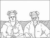 Jesse And Walt Breaking Bad Coloring Page Printable sketch template