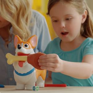 Goliath Games - Doggie Doo Corgi, Feed the Doggie and Collect His Doo to Win, Kids Action Game ...