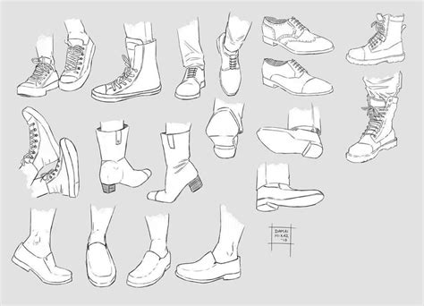 Shoes Drawing Reference and Sketches for Artists